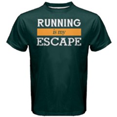 Running Is My Escape - Men s Cotton Tee by FunnySaying