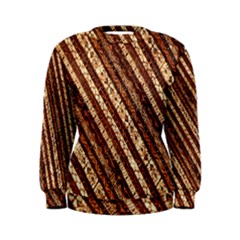 Udan Liris Batik Pattern Women s Sweatshirt