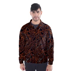 Art Traditional Indonesian Batik Pattern Wind Breaker (men) by Amaryn4rt