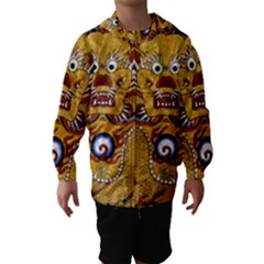 Chinese Dragon Pattern Hooded Wind Breaker (kids) by Amaryn4rt