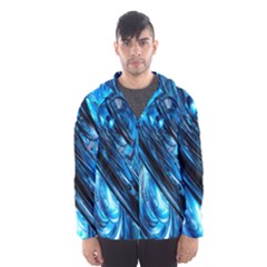 Blue Wave Hooded Wind Breaker (men) by Alisyart