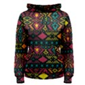 Traditional Art Ethnic Pattern Women s Pullover Hoodie View1