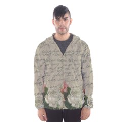 Vintage Roses Hooded Wind Breaker (men) by Valentinaart