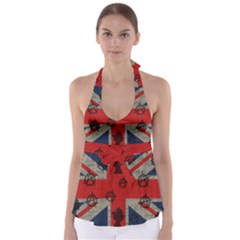 United Kingdom  Babydoll Tankini Top by Valentinaart