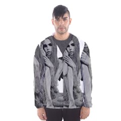 Stone Angel Hooded Wind Breaker (men) by Valentinaart