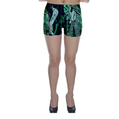 Cyber Angel Skinny Shorts by Valentinaart