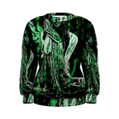 Cyber Angel Women s Sweatshirt by Valentinaart