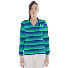 Background Texture Structure Color Wind Breaker (women) by Simbadda