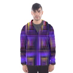 Background Texture Pattern Color Hooded Wind Breaker (men) by Simbadda