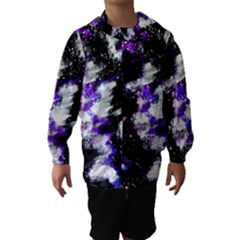 Canvas Acrylic Digital Design Hooded Wind Breaker (kids) by Simbadda