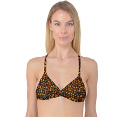 Pattern Background Ethnic Tribal Reversible Tri Bikini Top by Simbadda