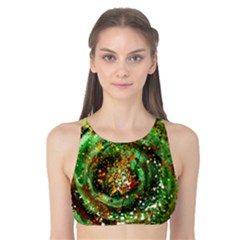 Canvas Acrylic Design Color Tank Bikini Top by Simbadda