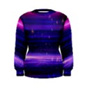 Space Planet Pink Blue Purple Women s Sweatshirt View1