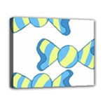 Candy Yellow Blue Canvas 10  x 8 
