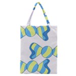 Candy Yellow Blue Classic Tote Bag