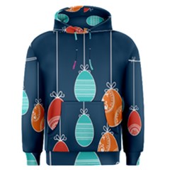 Easter Egg Balloon Pink Blue Red Orange Men s Pullover Hoodie by Alisyart