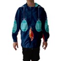 Easter Egg Balloon Pink Blue Red Orange Hooded Wind Breaker (Kids) View1