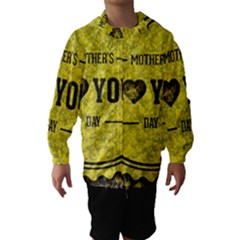 Happy Mother Day Hooded Wind Breaker (kids) by Simbadda