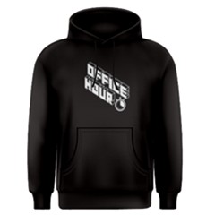 Black Office Hour Men s Pullover Hoodie by FunnySaying