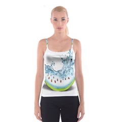 Fruit Water Slice Watermelon Spaghetti Strap Top by Alisyart