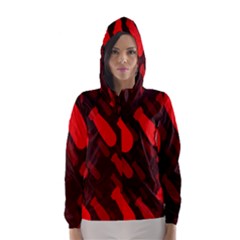 Missile Rockets Red Hooded Wind Breaker (women) by Alisyart