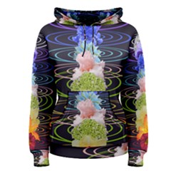 Chakra Spiritual Flower Energy Women s Pullover Hoodie by Simbadda