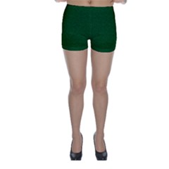 Texture Green Rush Easter Skinny Shorts by Simbadda