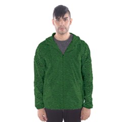 Texture Green Rush Easter Hooded Wind Breaker (men) by Simbadda