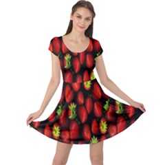 Berry Strawberry Many Cap Sleeve Dresses