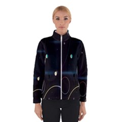 Glare Light Luster Circles Shapes Winterwear by Simbadda