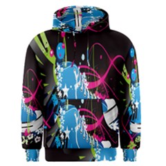 Sneakers Shoes Patterns Bright Men s Pullover Hoodie by Simbadda