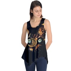 Sphynx Cat Sleeveless Tunic by Valentinaart