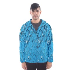 Surface Grunge Scratches Old Hooded Wind Breaker (men) by Simbadda