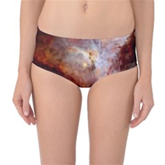 Carina Nebula Mid-waist Bikini Bottoms by SpaceShop
