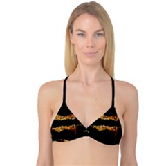 Waste Incineration Incinerator Reversible Tri Bikini Top by Simbadda