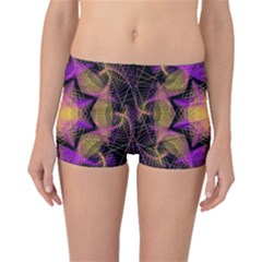 Pattern Design Geometric Decoration Boyleg Bikini Bottoms by Simbadda