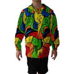 Mexico Hooded Wind Breaker (kids) by Valentinaart