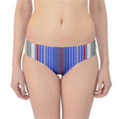 Colorful Stripes Hipster Bikini Bottoms by Simbadda