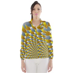 Fractal Spiral Wind Breaker (women) by Simbadda