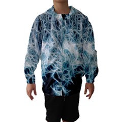 Fractal Forest Hooded Wind Breaker (kids) by Simbadda