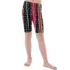 Alien Animal Skin Pattern Kids  Mid Length Swim Shorts by Simbadda