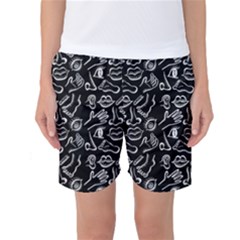 Body Parts Women s Basketball Shorts by Valentinaart