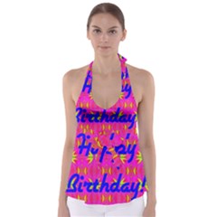 Happy Birthday! Babydoll Tankini Top by Amaryn4rt