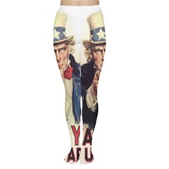 Uncle Sam Women s Tights by Valentinaart
