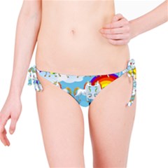 Rainbow Pony  Bikini Bottom by Valentinaart