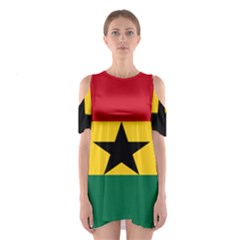Flag Of Ghana Shoulder Cutout One Piece by abbeyz71