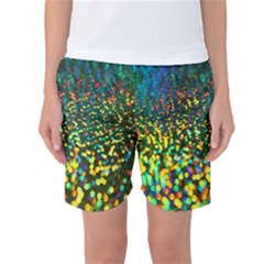 Construction Paper Iridescent Women s Basketball Shorts by Amaryn4rt