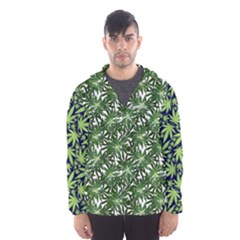 Cannabis Hooded Wind Breaker (men) by PattyVilleDesigns