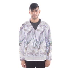 Abstract Background Chromatic Hooded Wind Breaker (men) by Amaryn4rt