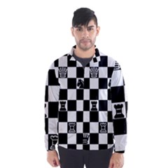 Chess Wind Breaker (men) by Valentinaart